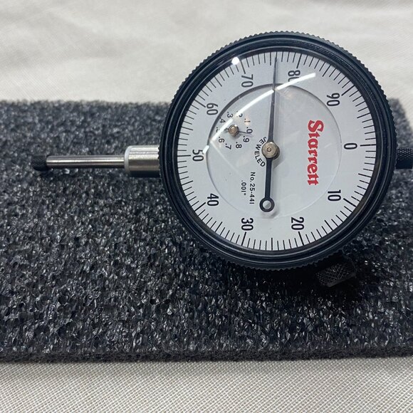 Starrett 25-244 Dial Indicator 0-.100" Range 0-40 Dial - Picture 6 of 10